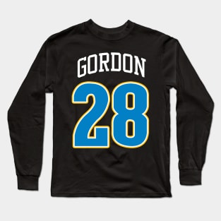 Melvin Gordon III Denver Bold Long Sleeve T-Shirt